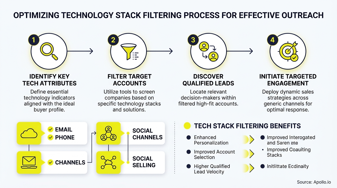 best tool for technology stack filtering? infographic — key steps and actionable takeaways