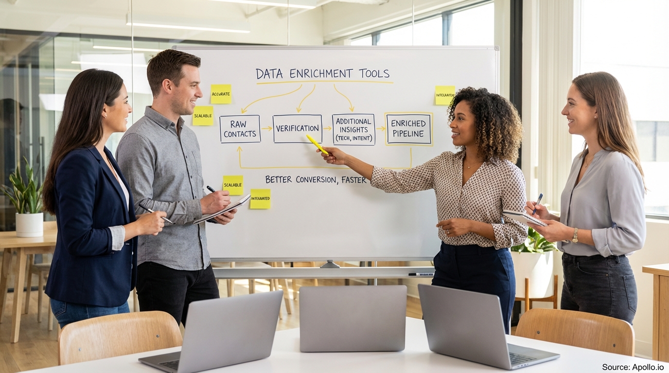 Professional presenting insights on a whiteboard to colleagues analyzing performance data